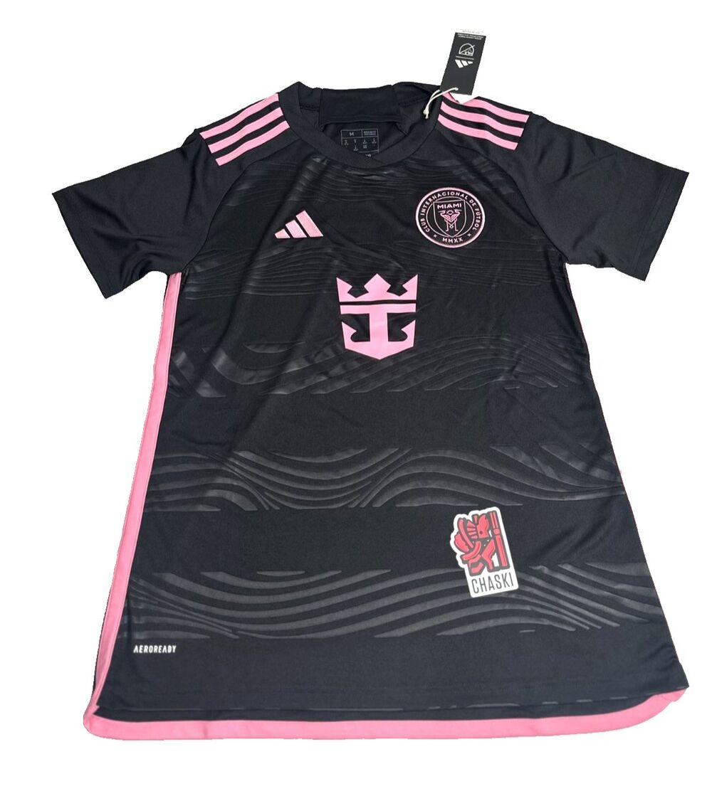 Adidas Inter Miami CF MLS 2023 La Noche Jersey soccer Women Medium IS4875 futbol